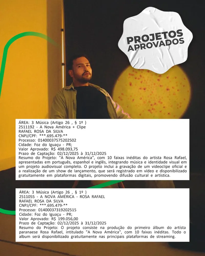 A Nova América + Clipe — Rosa Rafael