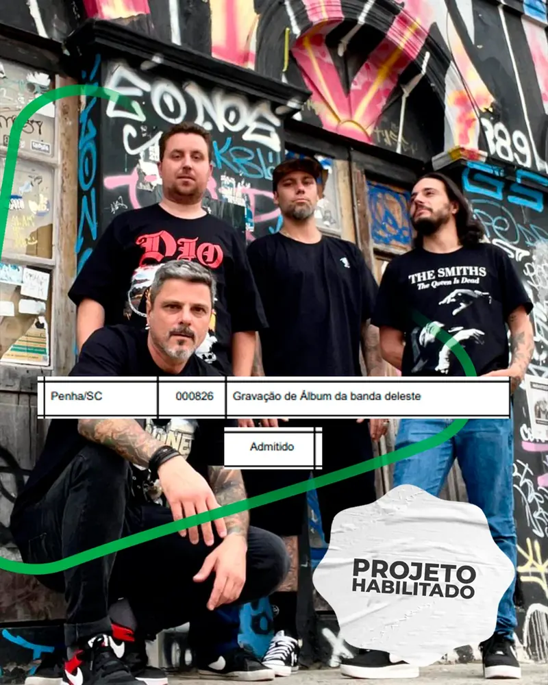 Gravação de álbum — Banda Deleste
