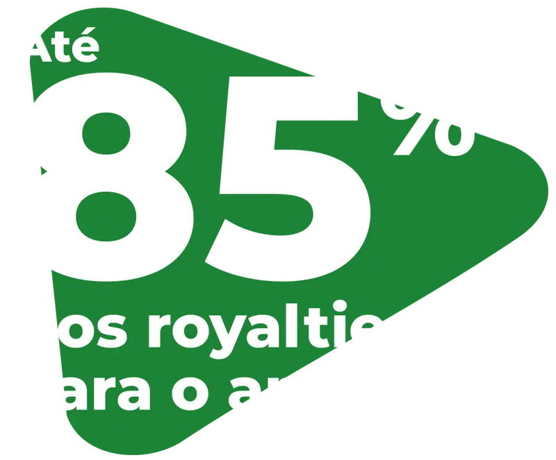 Selo: até 85% dos royalties para o artista