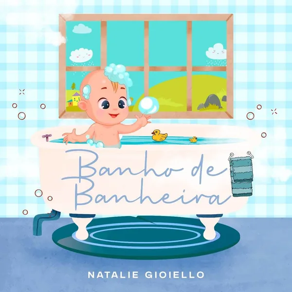 Capa do lançamento Banho de Banheira, de Natalie Gioiello